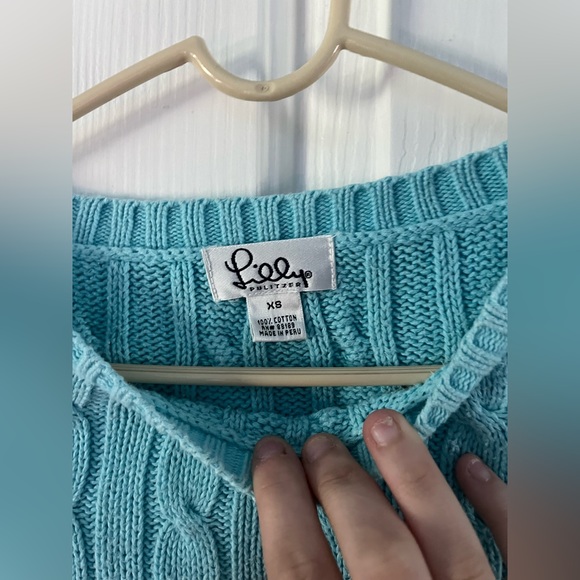 Lilly Pulitzer Palm Tree Sweater - Picture 3 of 4